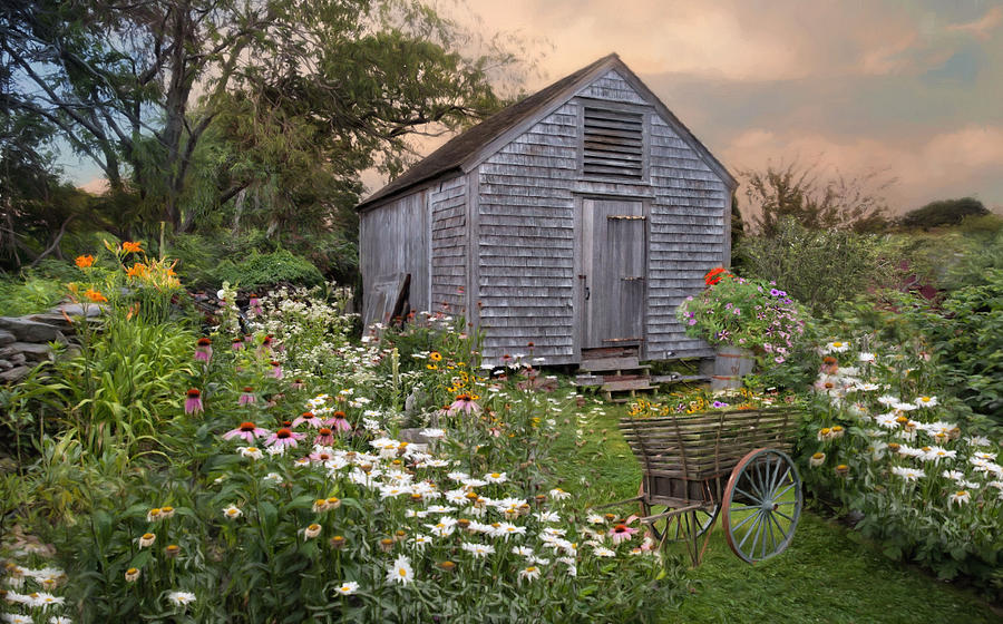 The Potting Shed Photograph by Robin-Lee Vieira