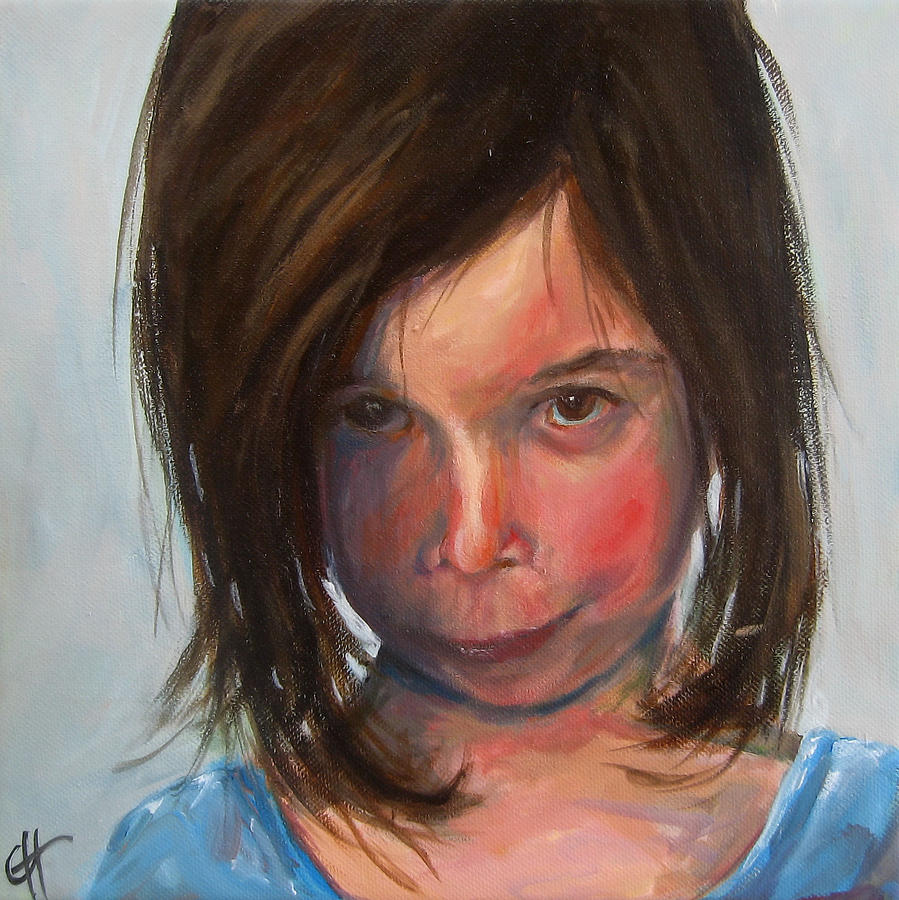 The Pouter Painting by Cari Humphry The Pouter Painting by Cari Humphry