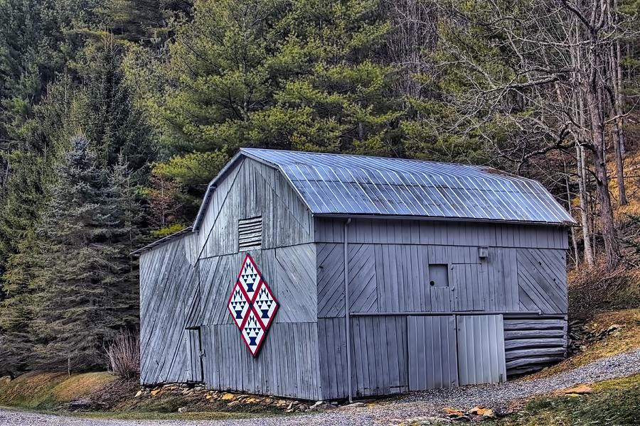 The Powell Quilt Barn Upper Laurel North Carolina Photograph By