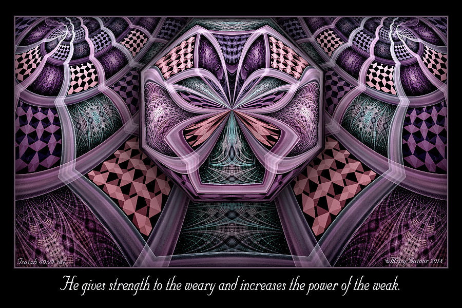 The Power Digital Art by Missy Gainer