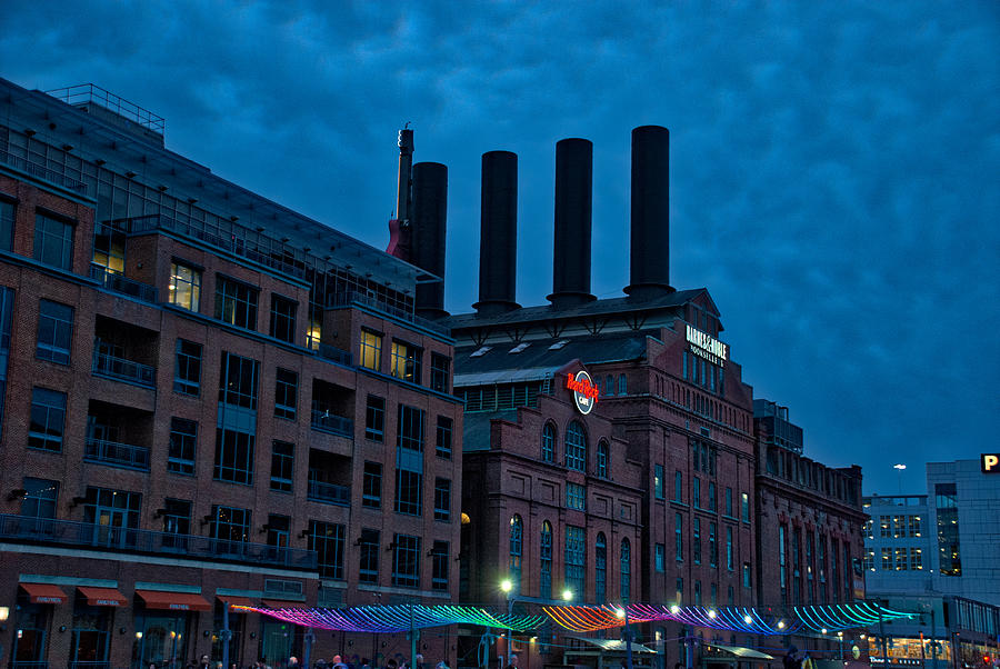 The Power Plant and Pixel Promenade Photograph by Mark Dodd