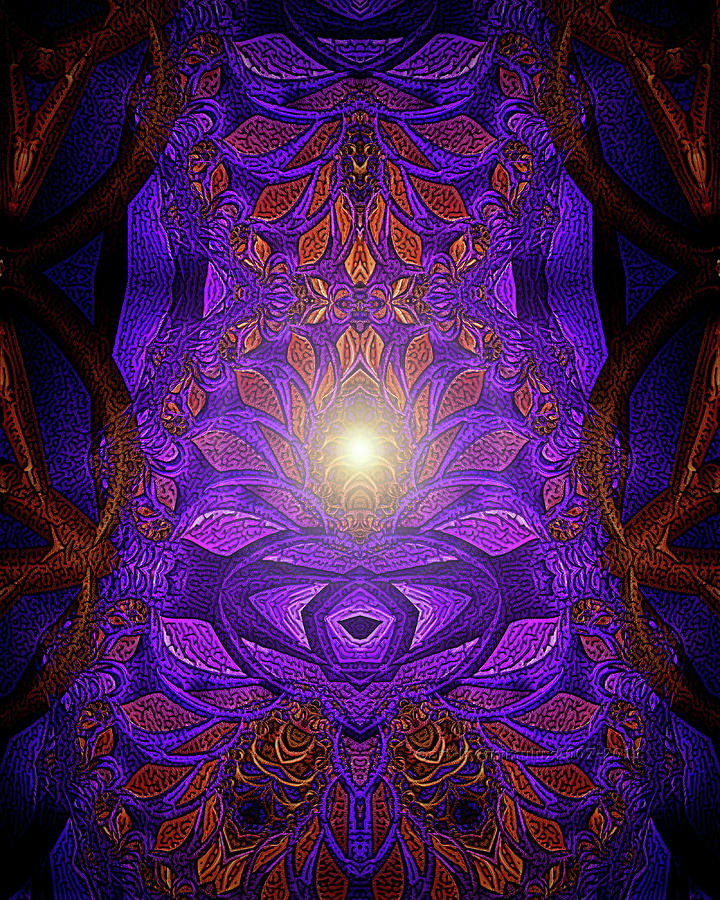 The Power Within Digital Art by Mimulux Patricia No