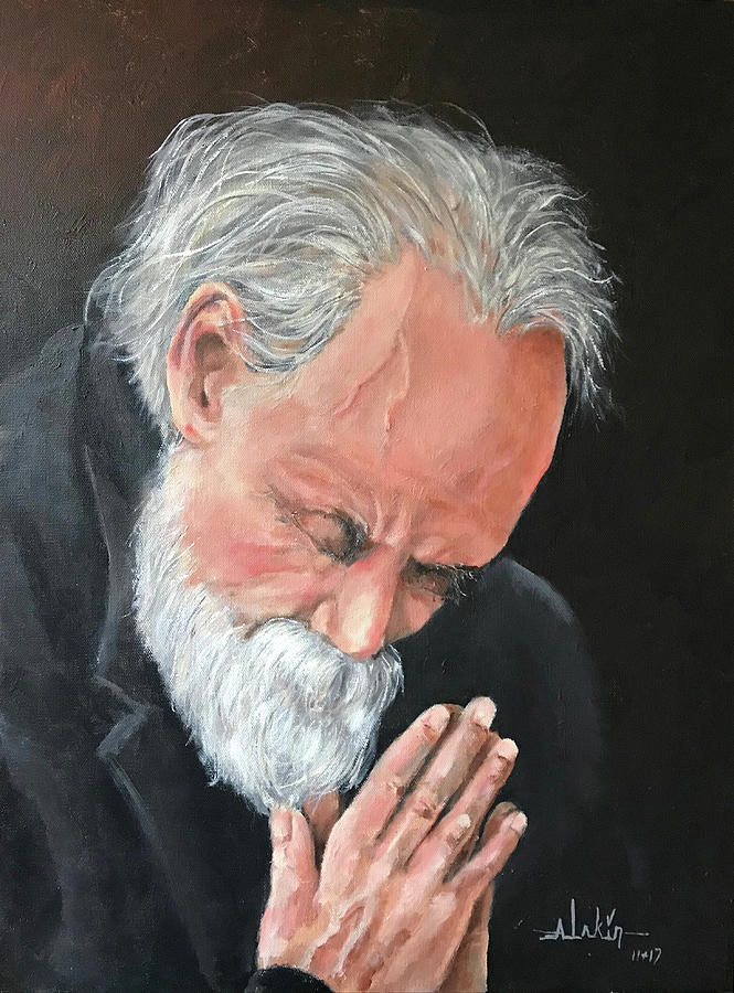 The Prayer Painting by Alan Lakin