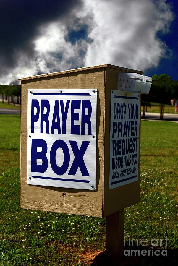 The Prayer Box Photograph by Bob Pardue