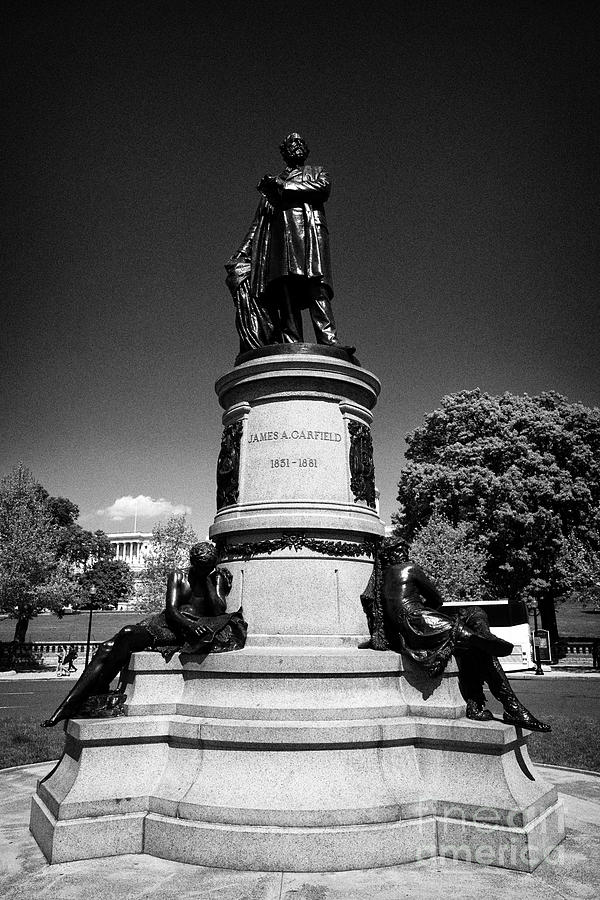 the president james a. garfield memorial Washington DC USA Photograph ...