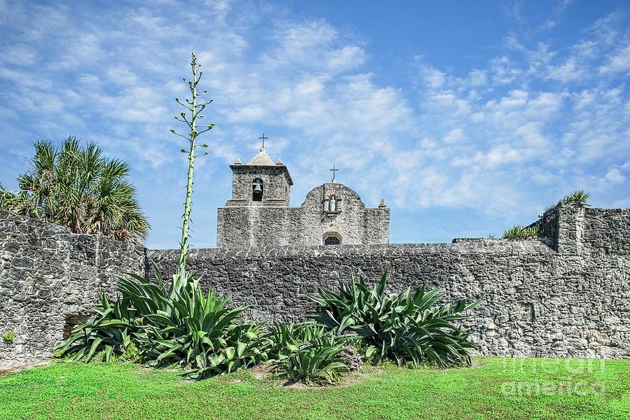 Spring Photograph - The Presidio in Goliad by Bee Creek Photography - Tod and Cynthia