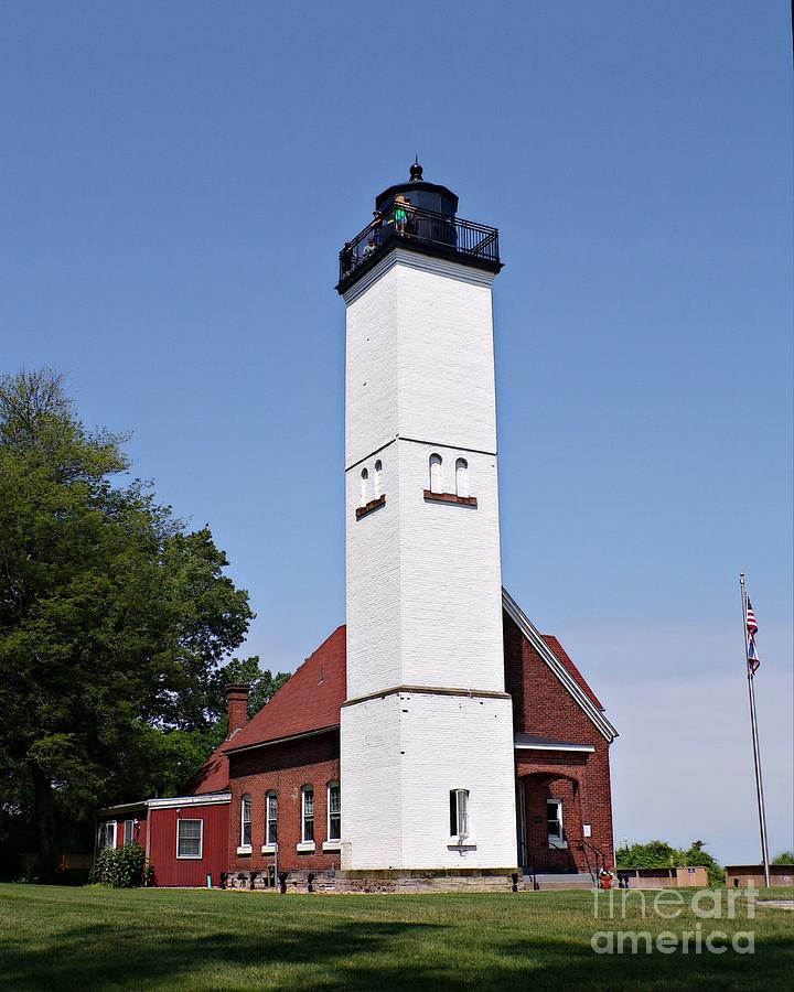 The Presque Isle Lighthouse Of Erie Pennsylvania Photograph