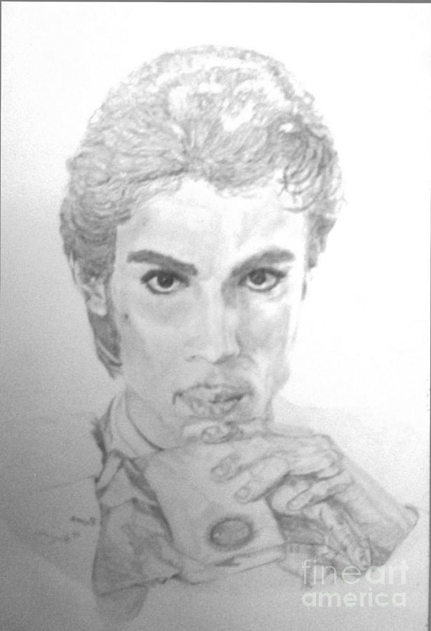 The Prince Drawing by Nancy Rucker
