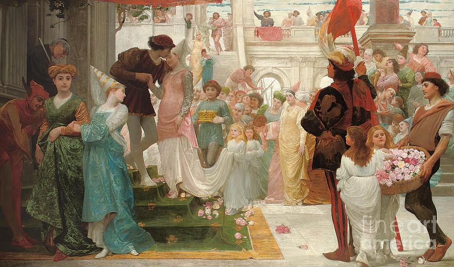 Flower Painting - The Princes Choice by Thomas Reynolds Lamont
