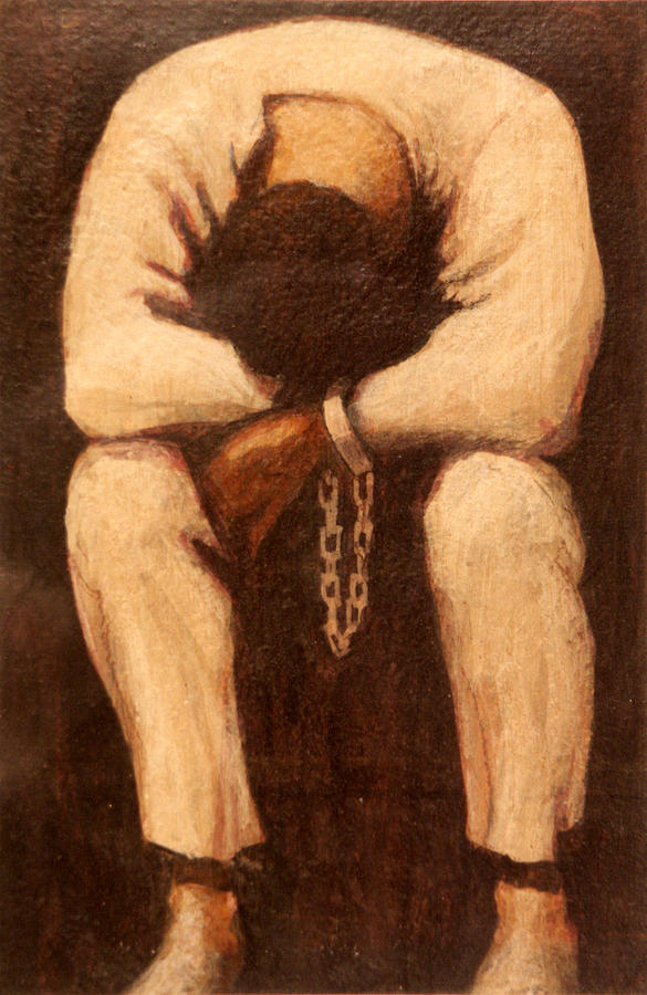 Figure Painting - The Prisoner by James LeGros