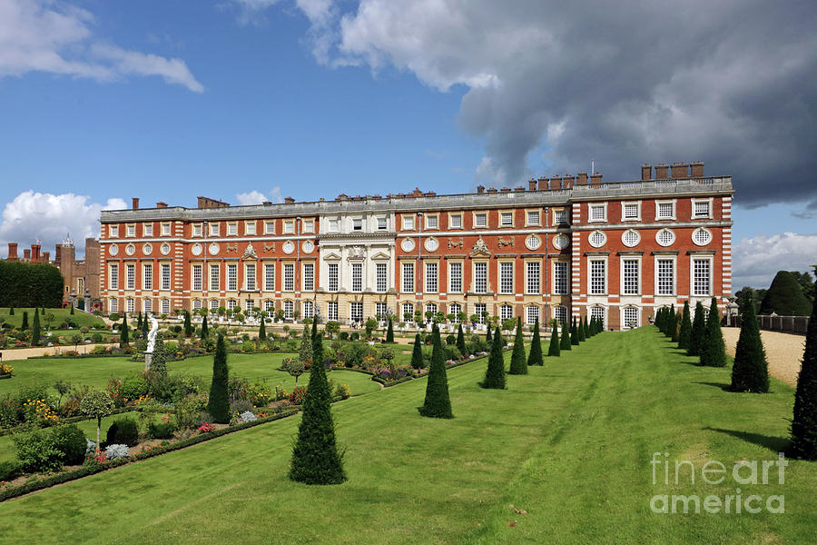 The Privy Garden Hampton Court Photograph by Julia Gavin