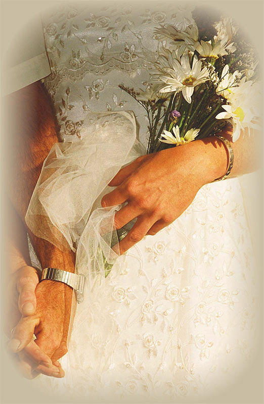 Wedding Photograph - The Promise by Diane McCool-Babineau