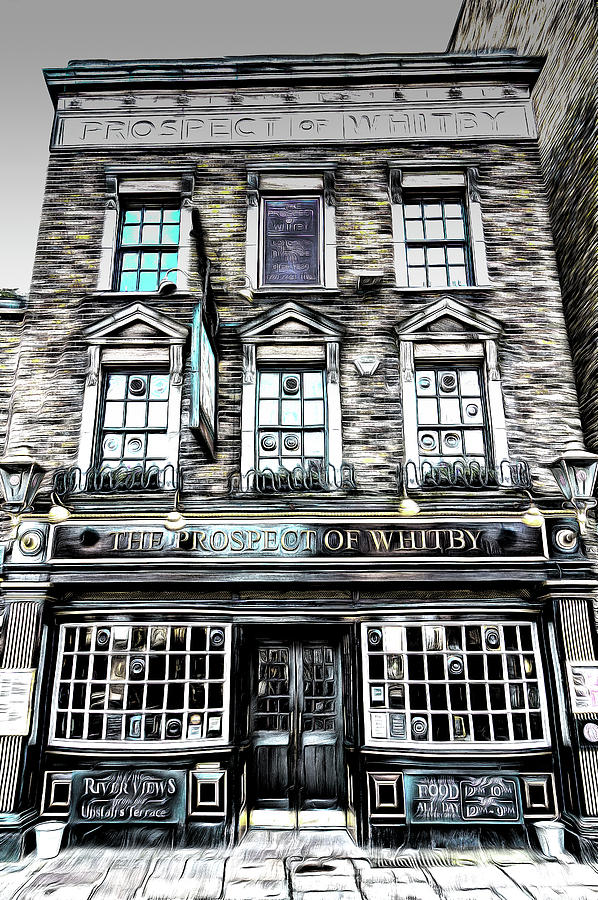 The Prospect Of Whitby Pub  Photograph by David Pyatt