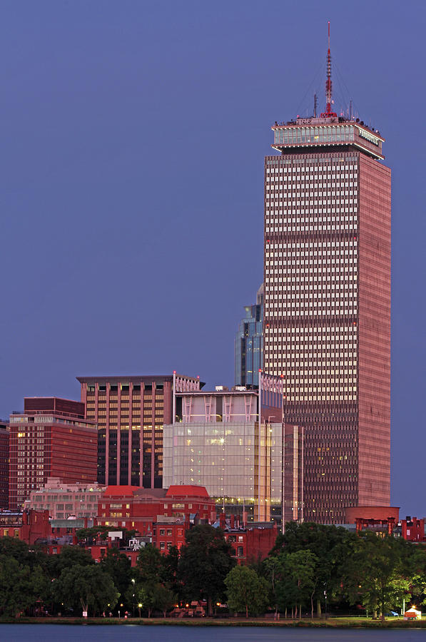 The Pru and Prudential Center and Newly Constructed 330 Beacon Street Corporation Building Photograph by Juergen Roth