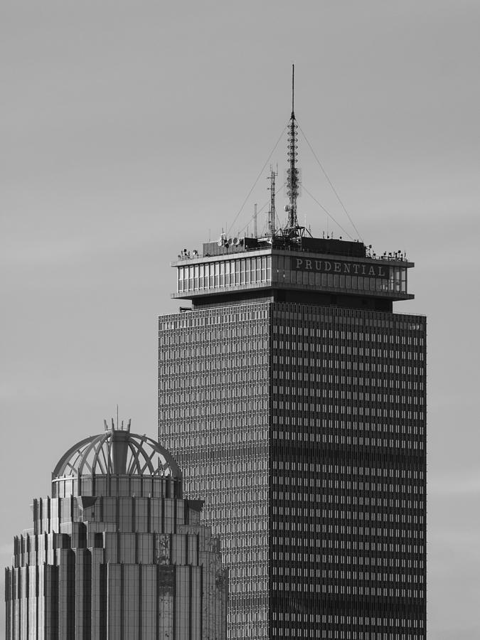 The Prudential in Black and White Photograph by Brian MacLean