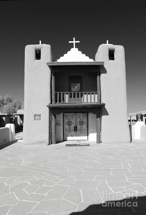 The Pueblo Church Photograph by Christiane Schulze Art And Photography