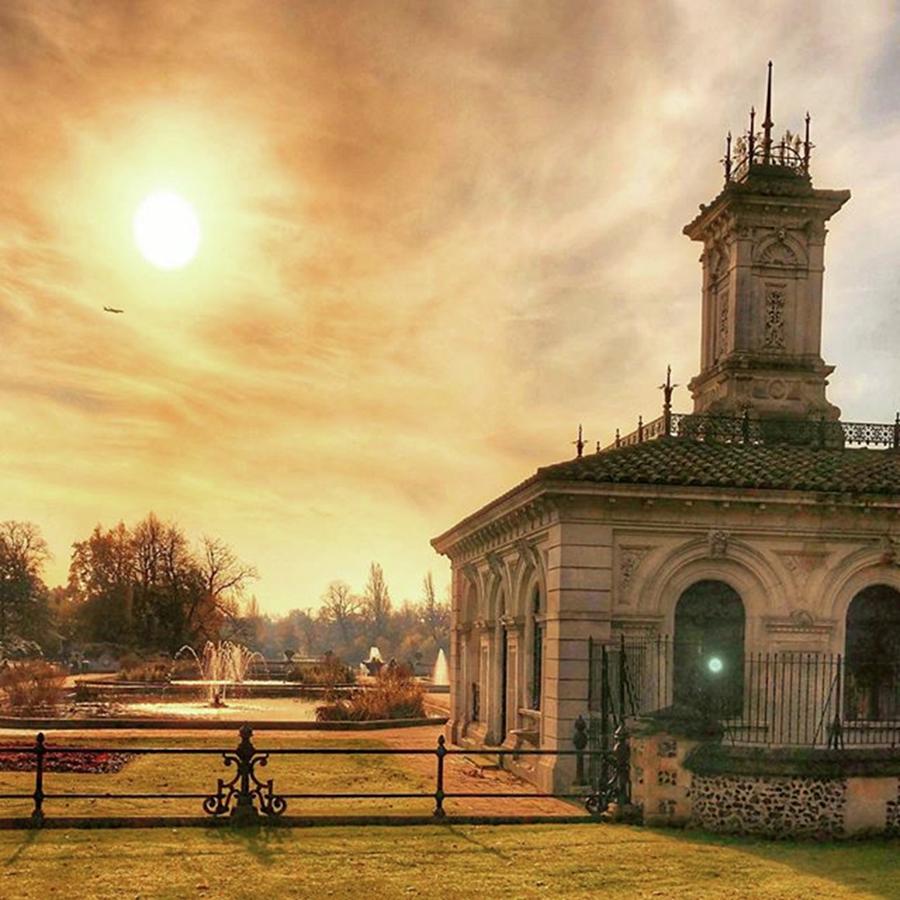 London Photograph - The Pump House At The #italiangardens by Steve Dunlop