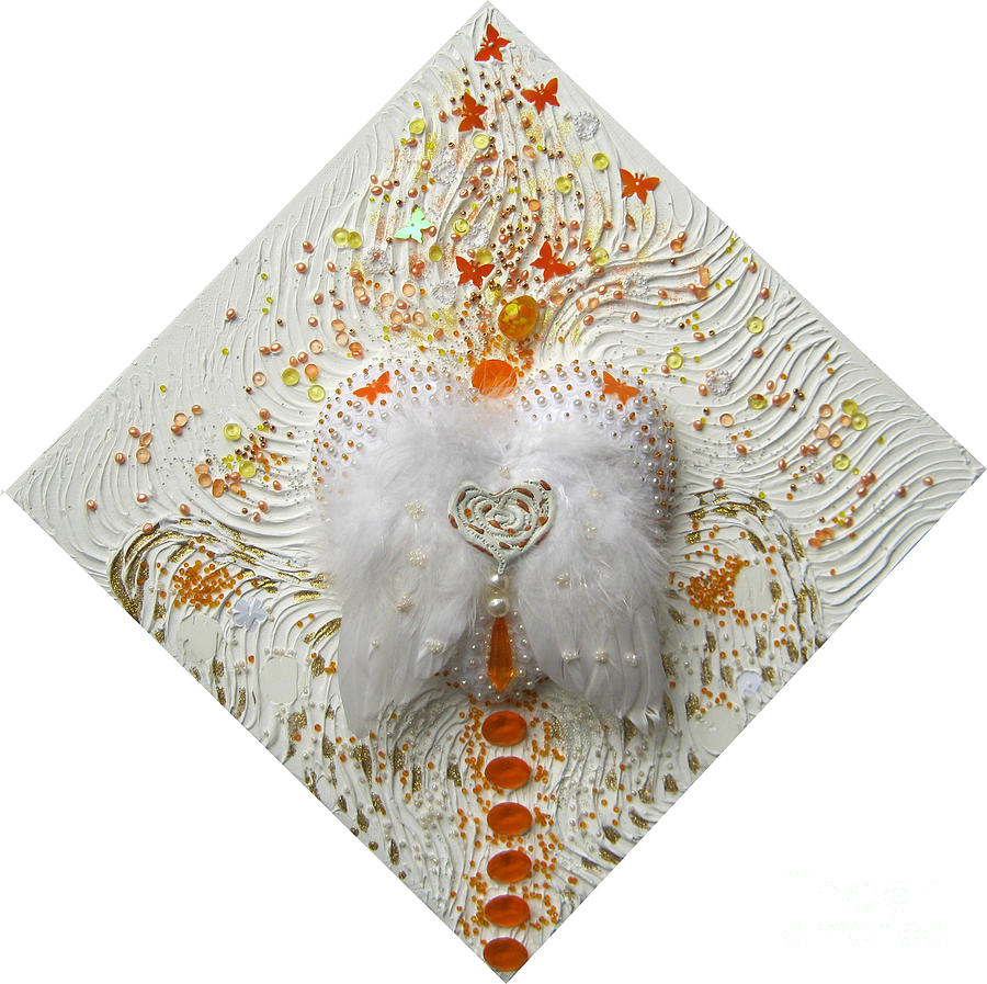 Feather Relief - The pure heart receives vitality on earth by Heidi Sieber
