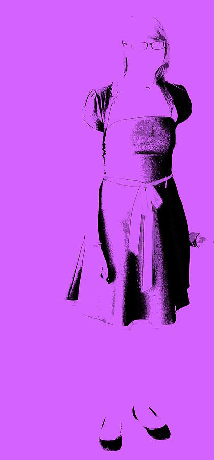 The Purple Dress Photograph by Edward Smith