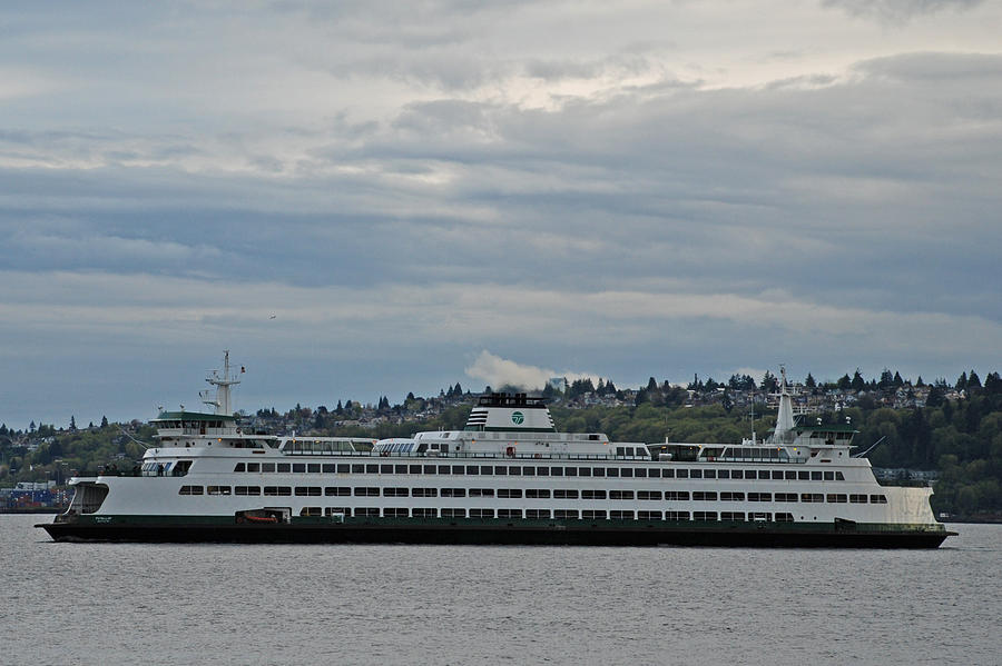 The Puyallup Ferry in Seattle Photograph by Carol Eliassen