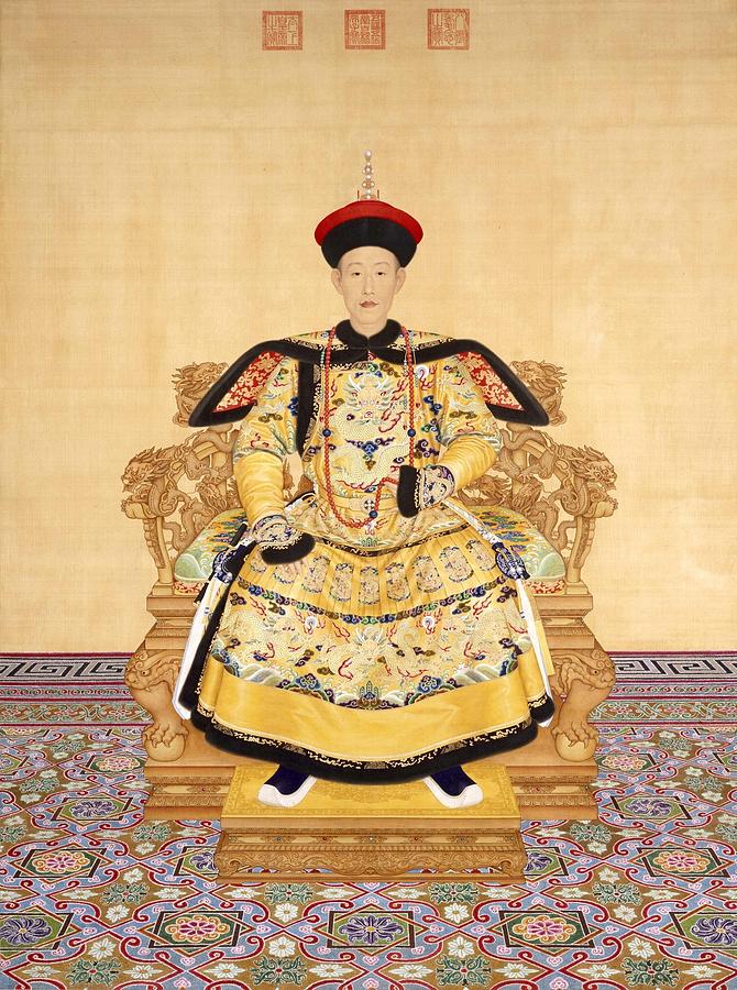 King Painting - The Qianlong Emperor As A Young Man by MotionAge Designs King Painting - The Qianlong Emperor As A Young Man by MotionAge Designs