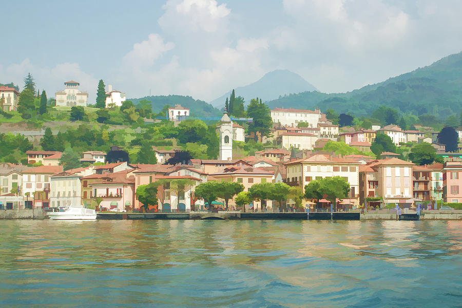 The Quaint Town of Menaggio Photograph by Lisa Lemmons-Powers