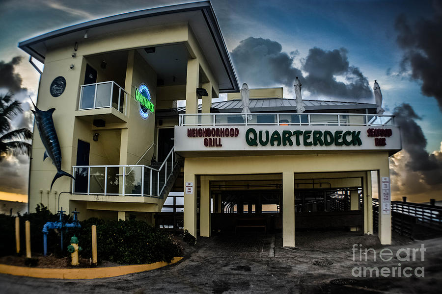 The Quarterdeck Restaurant Photograph by Gary Keesler