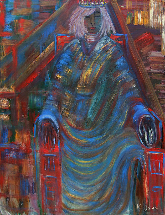 The Queen Painting by Katt Yanda