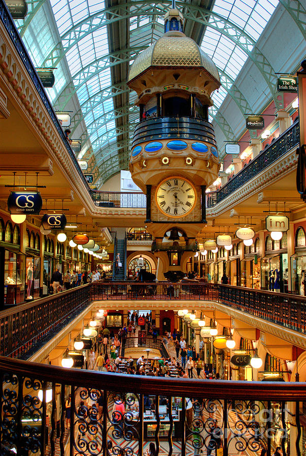 The Queen Victoria Building Qvb Sydney Australia Photograph by