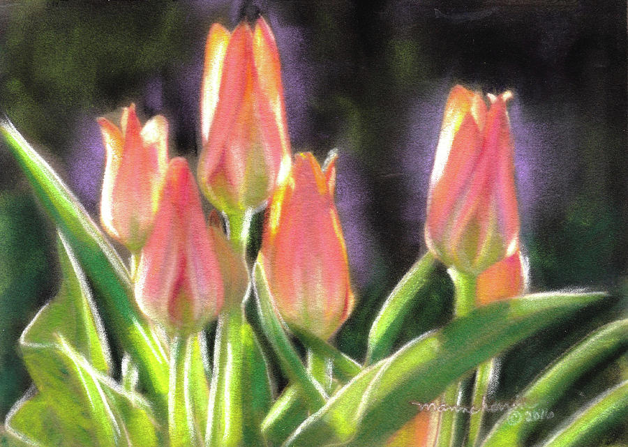 The Queens Tulips Painting by Melissa Herrin