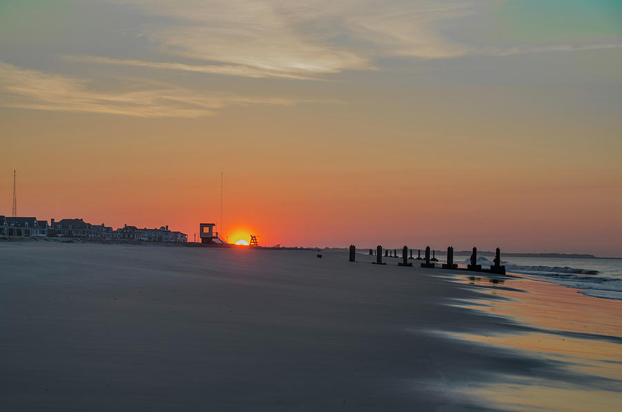 The Quiet of Cape May at Sunrise Photograph by Bill Cannon