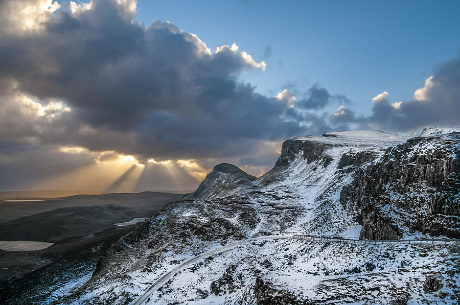The Quiraing just after dawn Photograph by Neil Alexander Photography