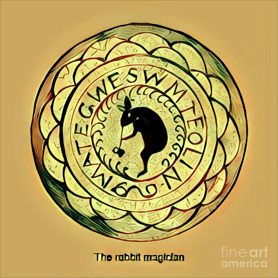 The Rabbit Magician Digital Art by Art MacKay