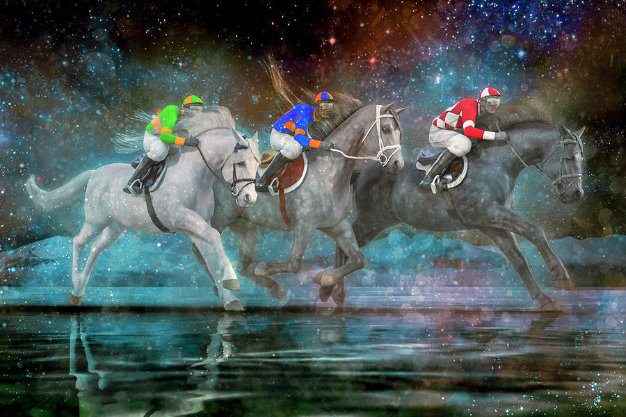 The Race Digital Art