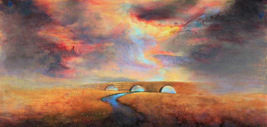 Landscape Painting - The Radiance Of Reverie by Joshua Smith