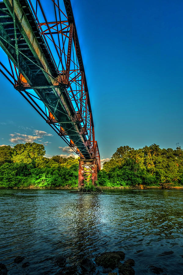 The Rail Bridge Photograph by Marvin Spates