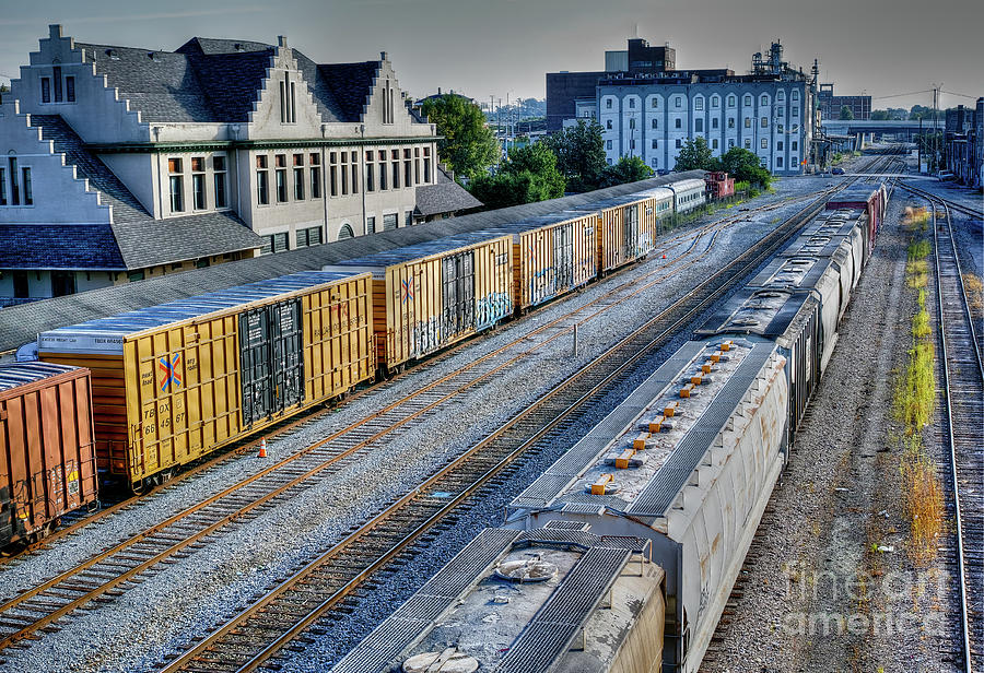 The Knoxville Rail Yard Photograph by Douglas Stucky