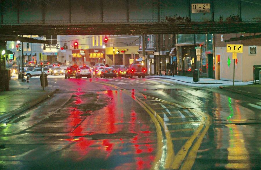 The Rain Painting Photograph by Diana Angstadt