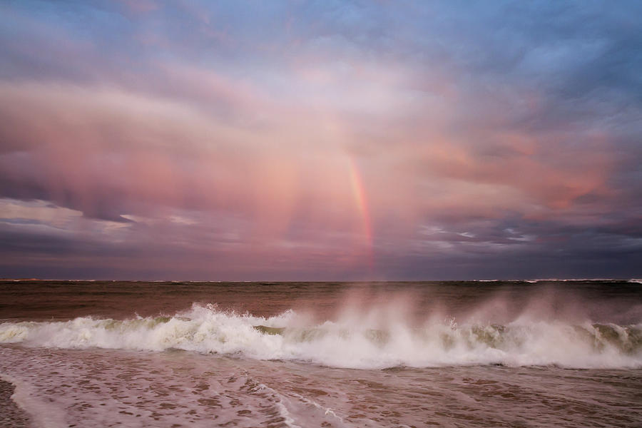 The Rain, The Rainbow and the Sunset Photograph by Marzena Grabczynska Lorenc