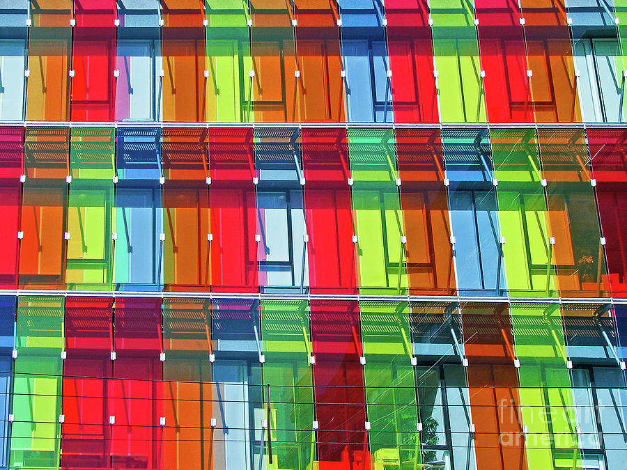 The Rainbow Apartments Photograph by Rick Locke - Out of the Corner of My Eye