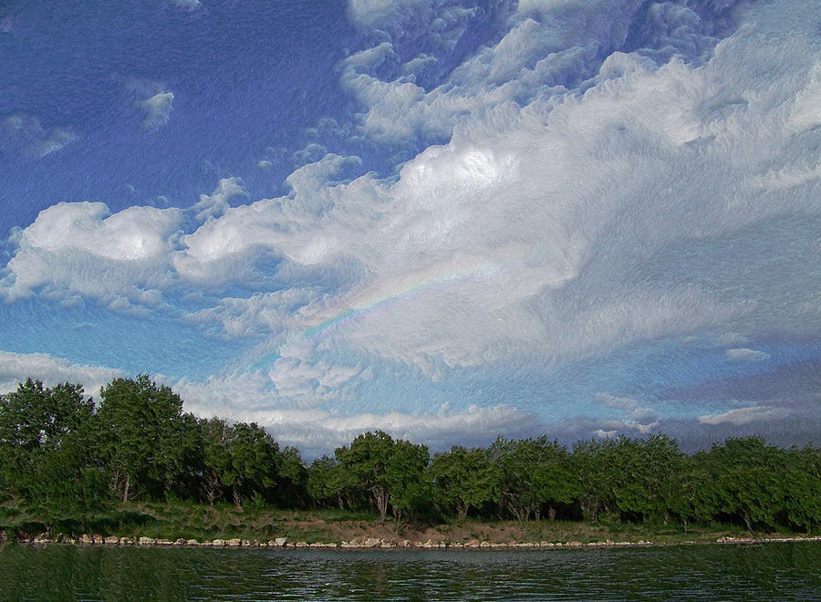 The Rainbow  Photograph by Ernest Echols