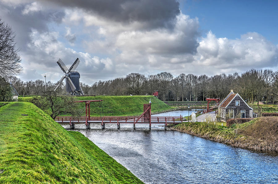 The Ramparts of Bourtange Photograph by Frans Blok