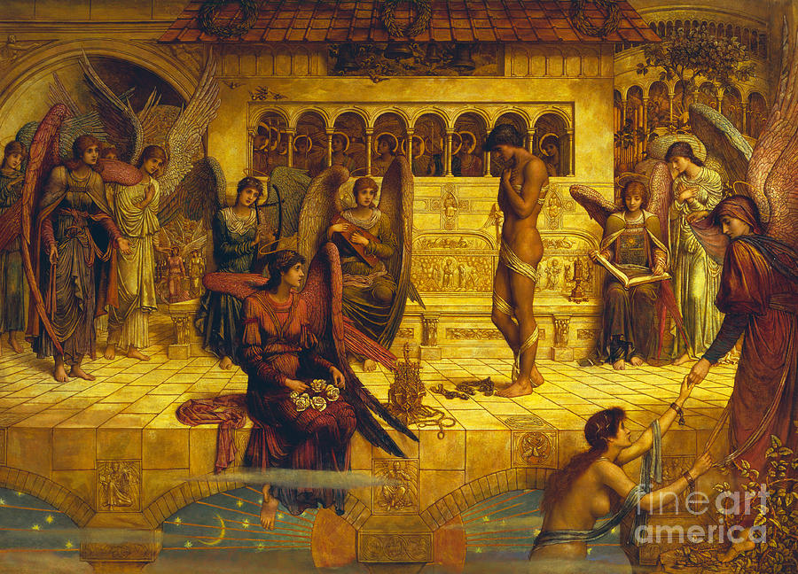 The Ramparts of Gods House Painting by John Melhuish Strudwick