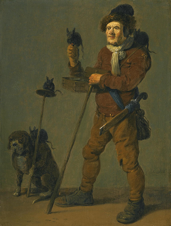 The Rat-catcher Painting by Pieter de Bloot - Fine Art America