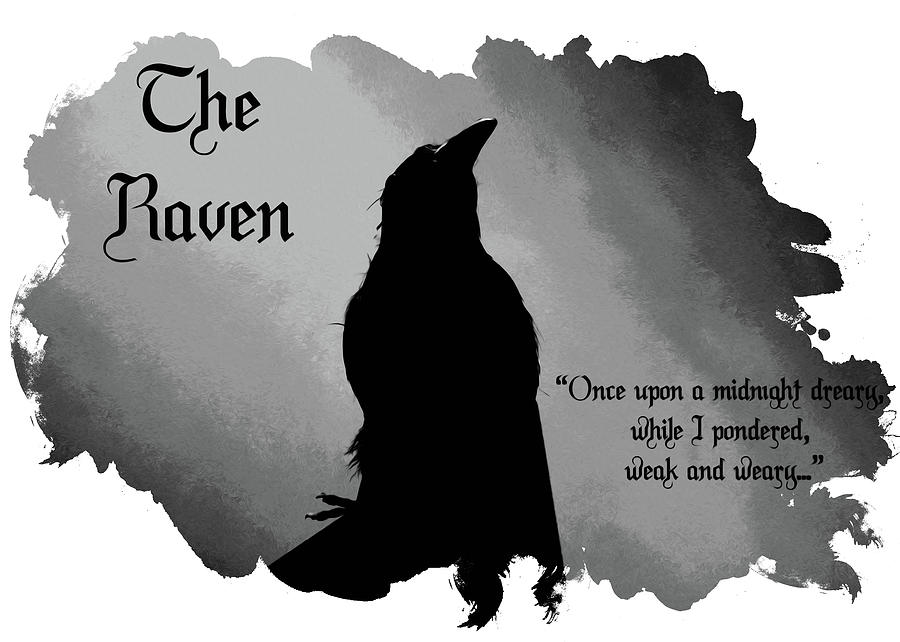 edgar allan poe raven art