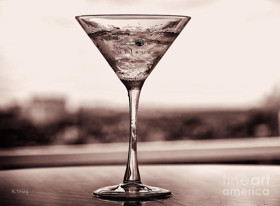 The Real Ruby Martini Photograph by Rene Triay FineArt Photos
