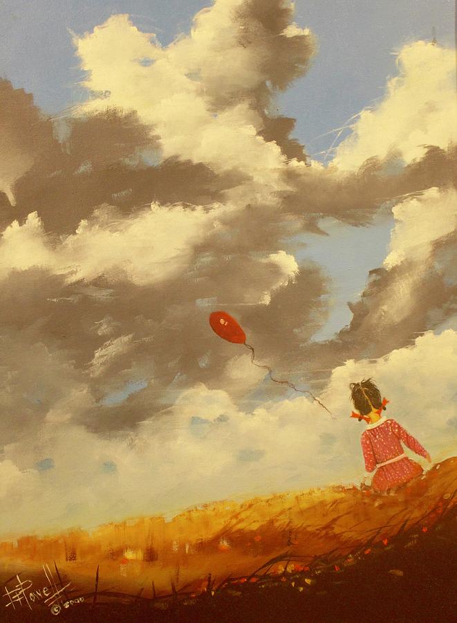 The Red Balloon Painting by George Powell - Fine Art America