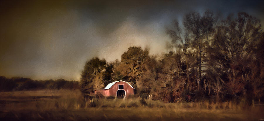 The Red Barn Welcomes Autumn Photograph by Jai Johnson