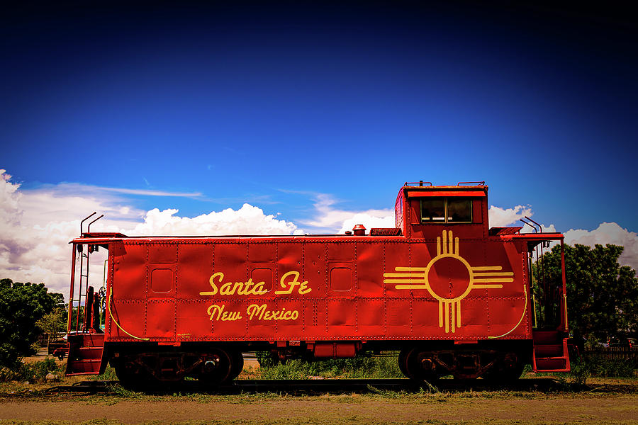 The Red Caboose Photograph by Paul LeSage