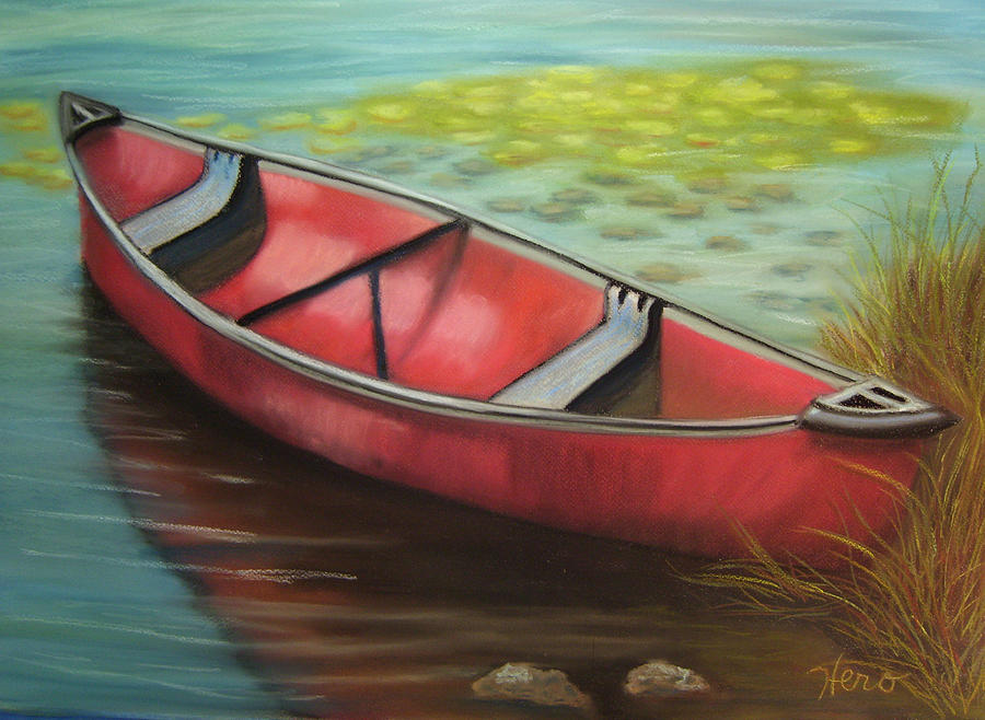 The Red Canoe by Marcia Hero The Red Canoe by Marcia Hero